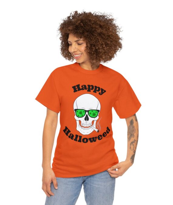 Happy Halloweed Unisex Heavy Cotton Tee