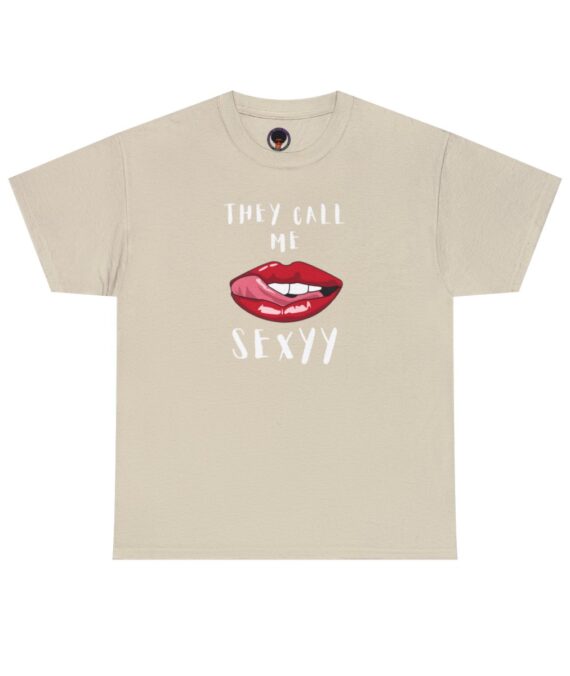 Call Me Sexyy White Unisex Heavy Cotton Tee