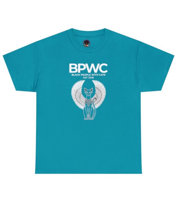 BPWC Unisex Heavy Cotton Tee White Design