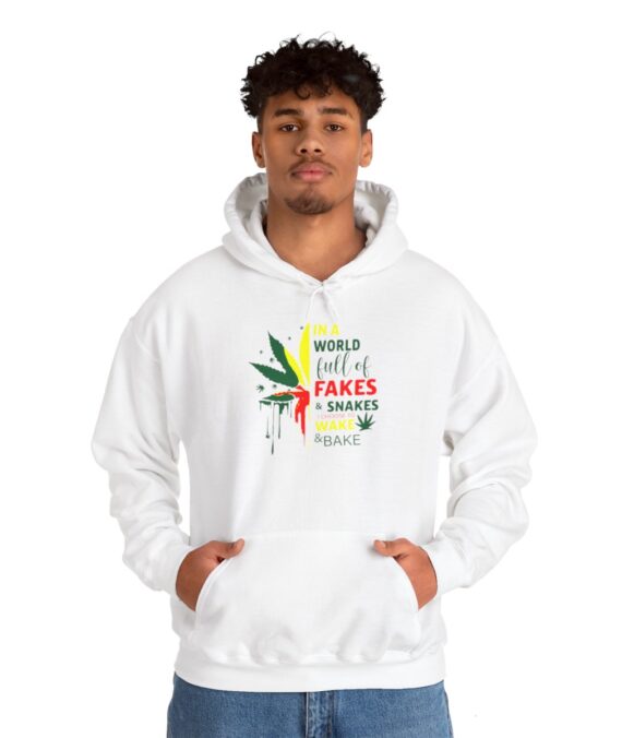 Wake and Bake Unisex Heavy Blend™ Hooded Sweatshirt