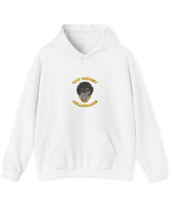 Cat Money Millionaire Unisex Heavy Blend™ Hooded Sweatshirt