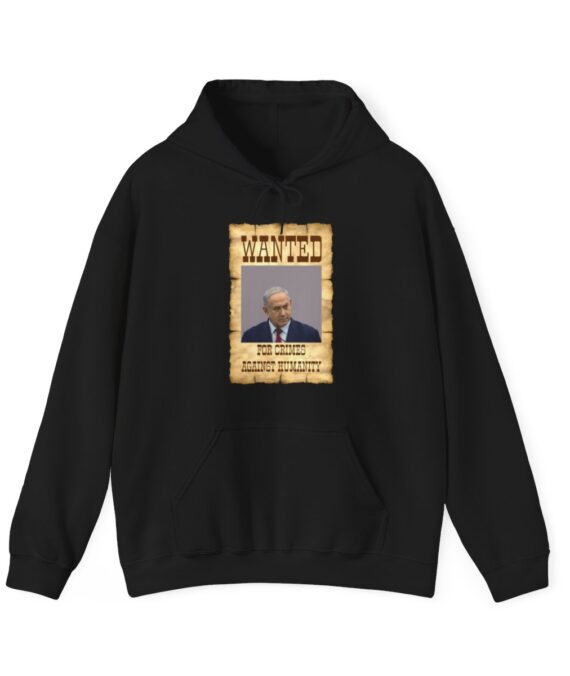 Wanted Benjamin Netanyahu Unisex Heavy Blend™ Hooded Sweatshirt