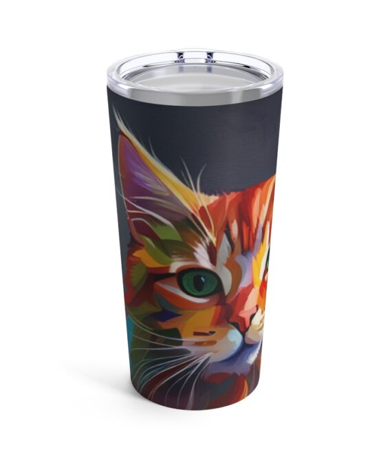 Colorful Cat Tumbler 20oz